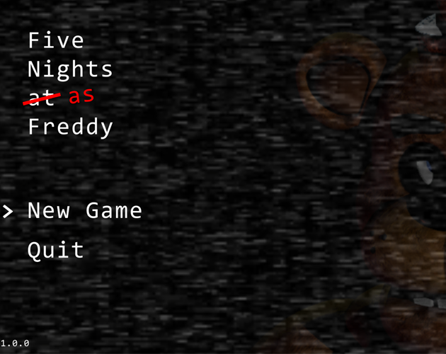 Five Nights as Freddy cover