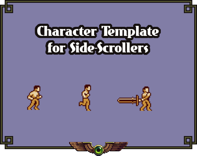 32x32 Character Template by SolaarNoble