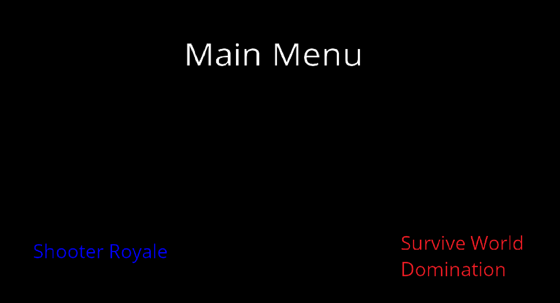 Survival/Shooter