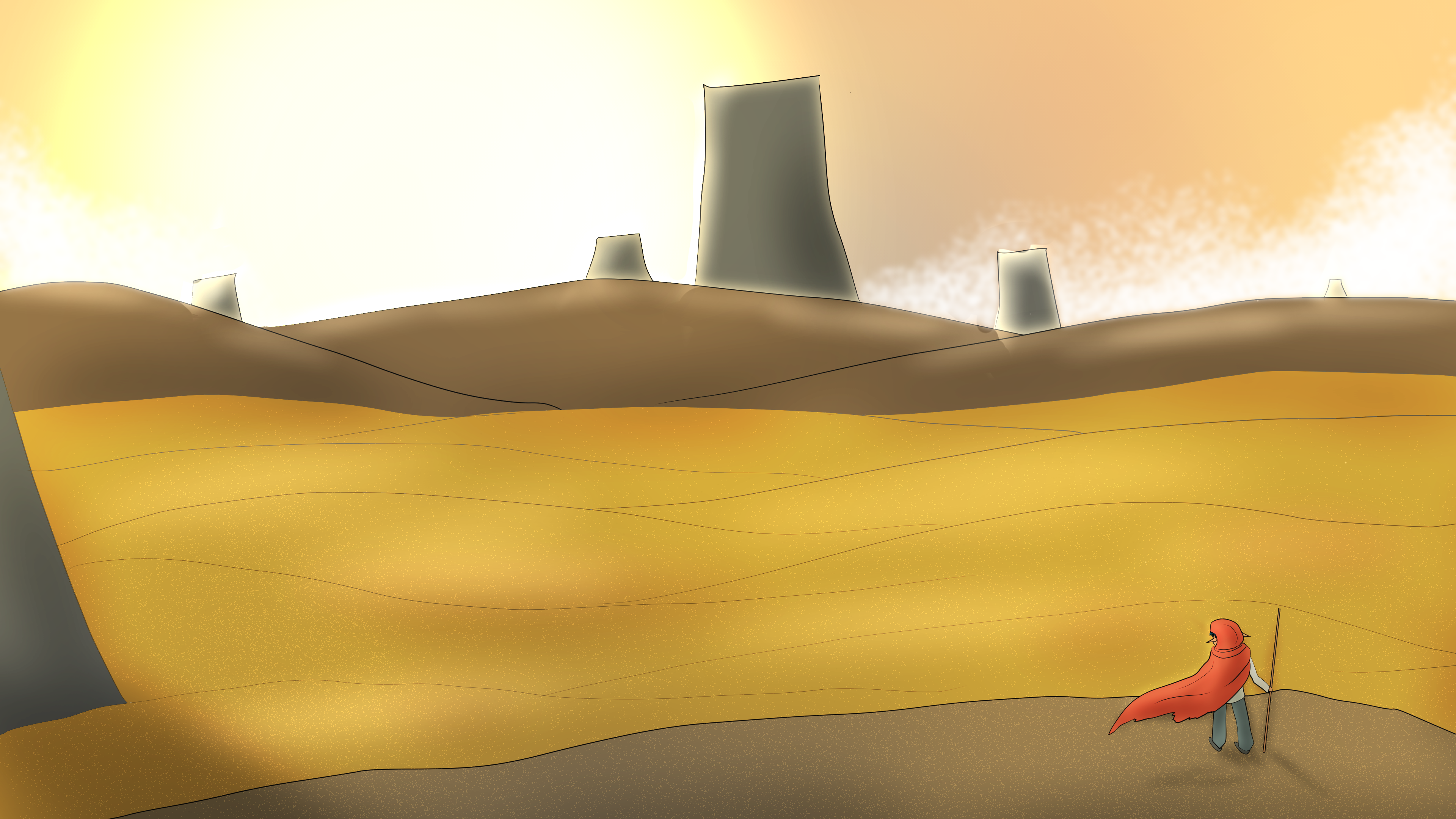 Cover image for Striders of the Wasteland