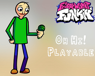 Oh Hi! Playable (FNF V-Slice Mod)