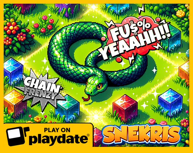 Snekris for playdate