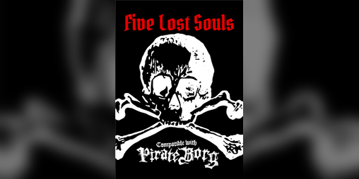 Cover image for Five Lost Souls - A Pirate Borg bestiary