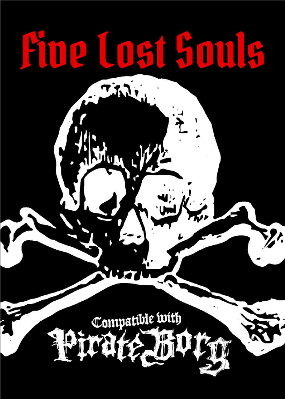 Cover image for Five Lost Souls - A Pirate Borg bestiary