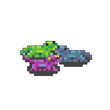 2d Retro/Pixel Art Lizard Assets (16x16) Royalty Free