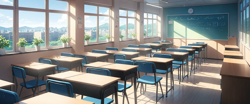 FREE - Classrooms Visual novel Backgrounds