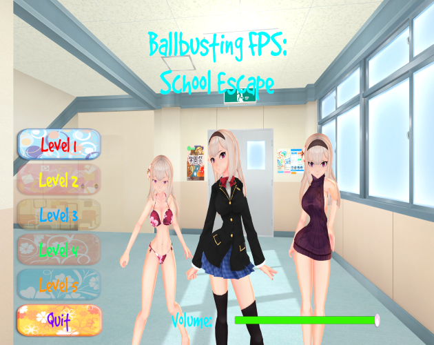 Ballbusting FPS: School Escape by HavockBB.