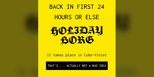 Cover image for HOLIDAY BORG