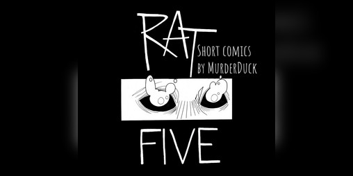 Cover image for Short comics FIVE & RAT