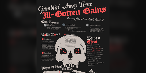 Cover image for Ill-Gotten Gains - Gambling Rules for Pirate Borg