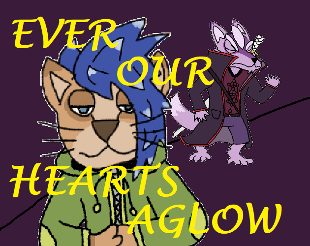 Cover image for Ever Our Hearts Aglow...