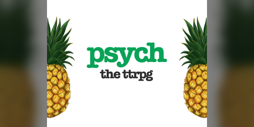 Cover image for psych: the ttrpg