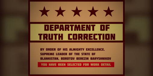 Cover image for Department Of Truth Correction