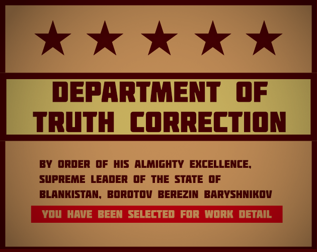 Cover image for Department Of Truth Correction