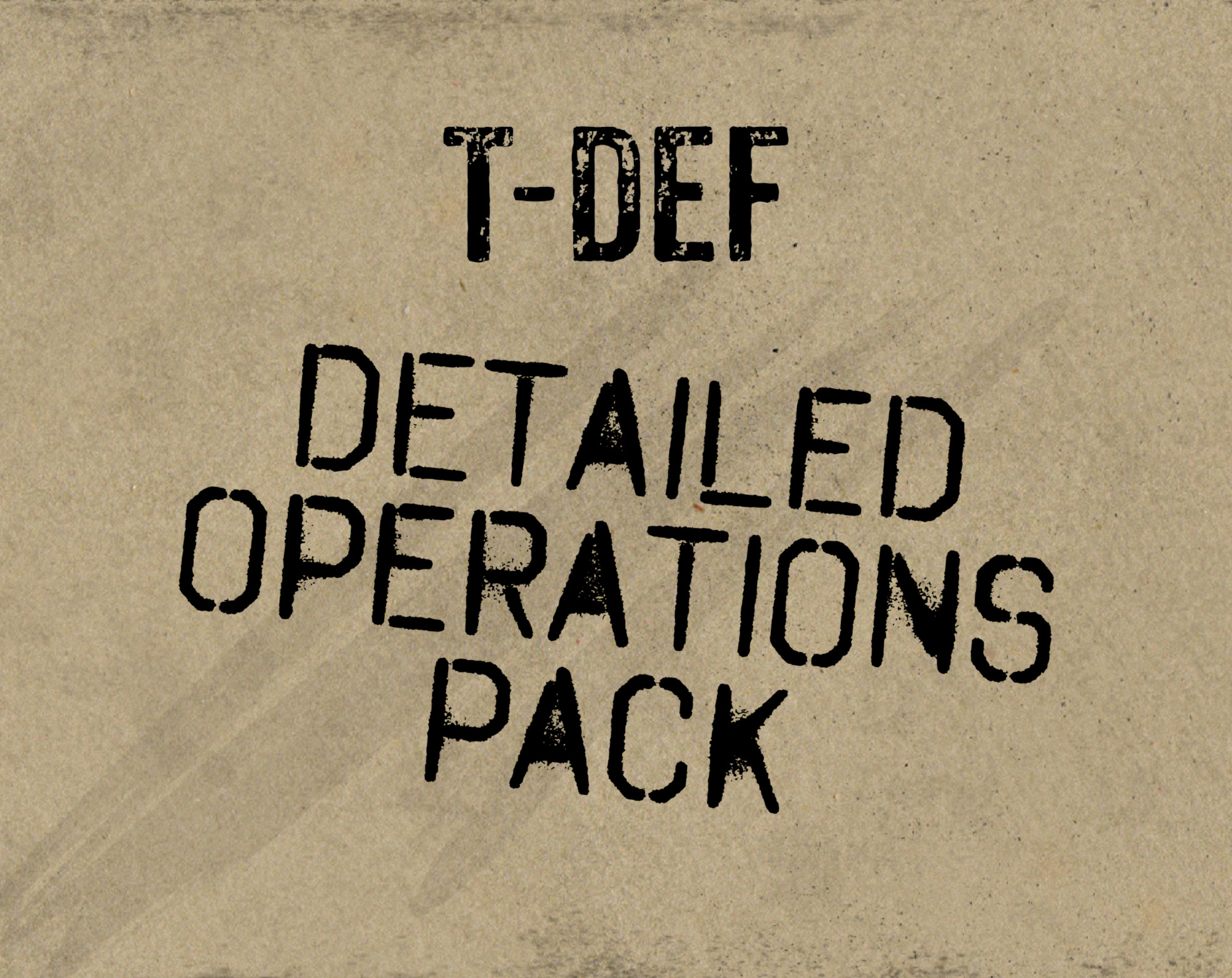 Cover image for T-DEF Detailed Operations Pack