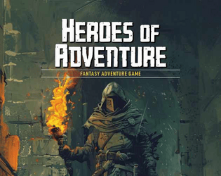 Heroes of Adventure Players Handbook   - Players handbook for Heroes of Adventure (free download) 