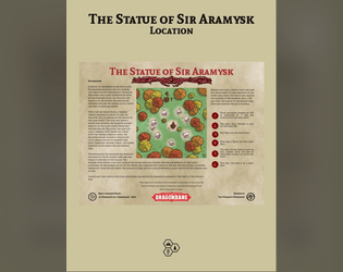 The Statue of Sir Aramysk - A supplement for Dragonbane  