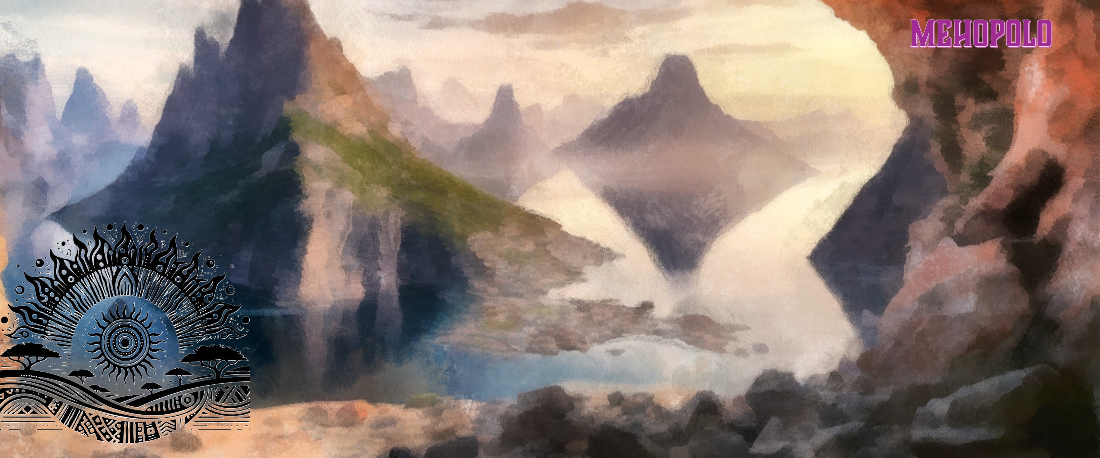 80 FREE!! Digital Watercolor Paintings - Mountain Scenes 2 🌄