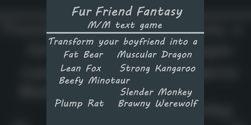 Cover image for Fur Friend Fantasy