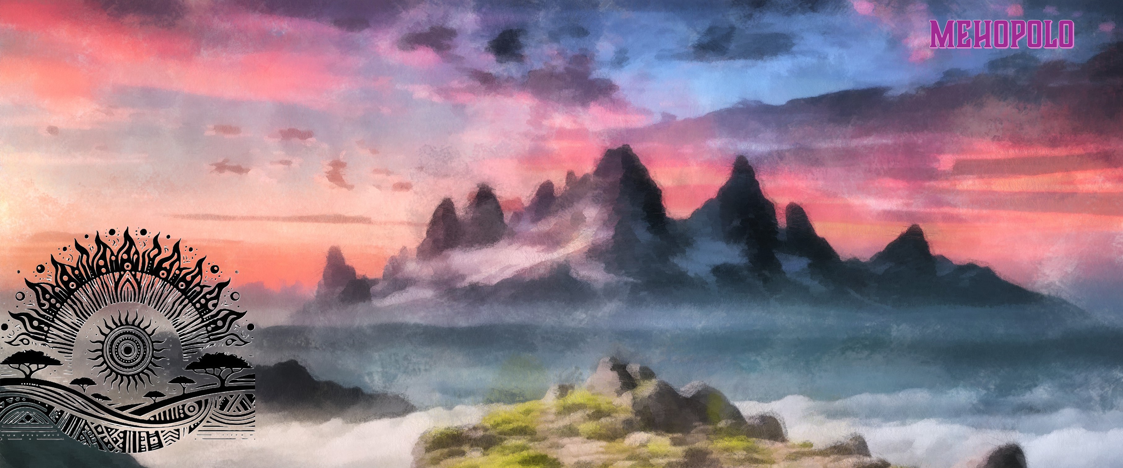 70 FREE!! Digital Watercolor Paintings - Mountain Scenes 🌄