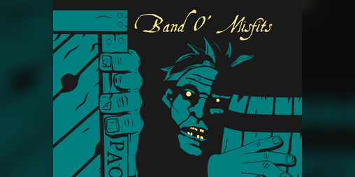 Cover image for Band O' Misfits - Three Classes for Pirate Borg