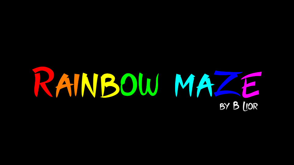 Rainbow maze