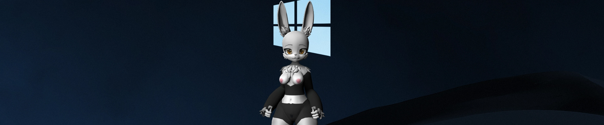 Desktop Bunny - Sapphire