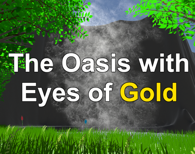 Cover image for The Oasis with Eyes of Gold