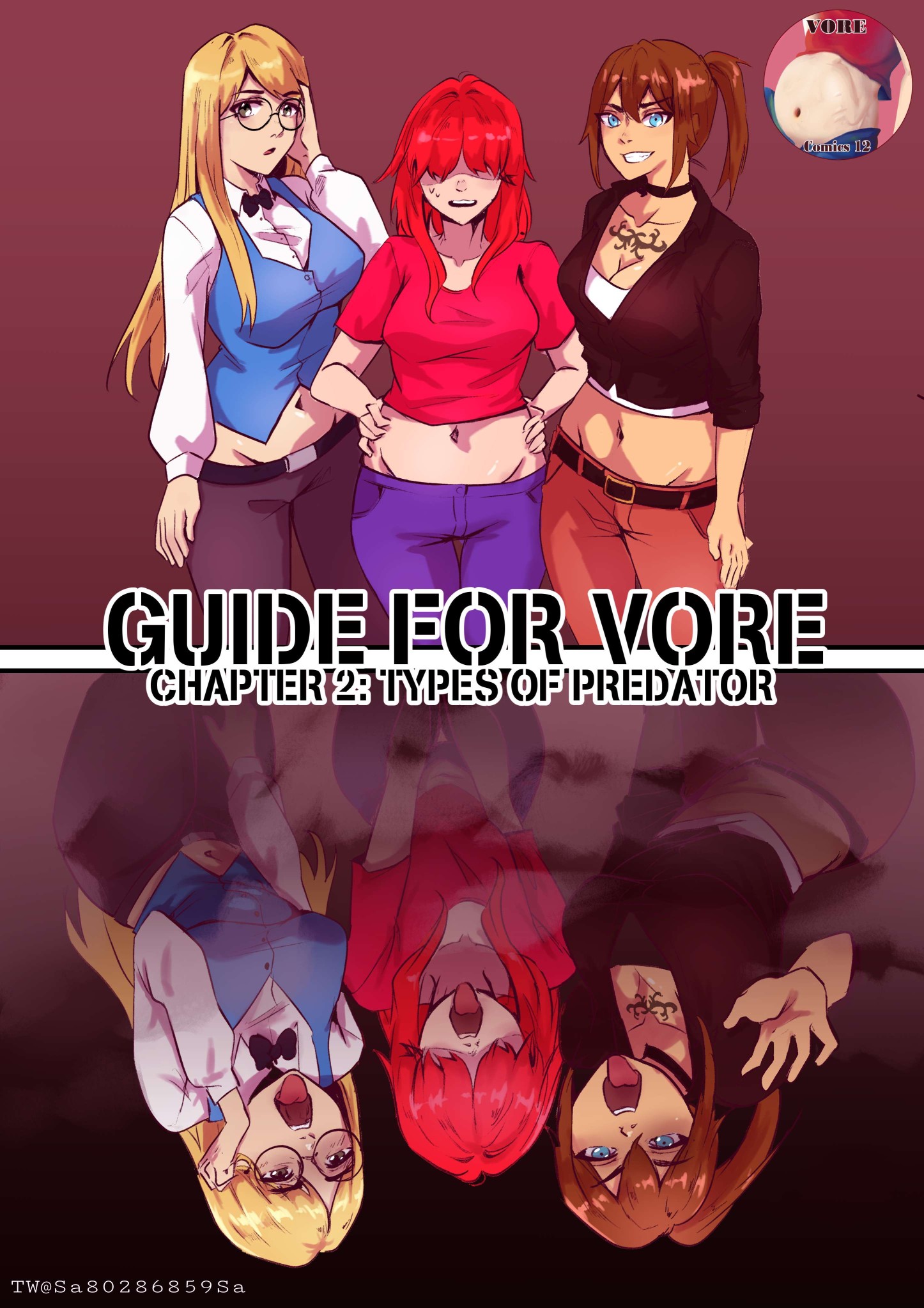 Guide for vore 2: types of predators by vore_comics12