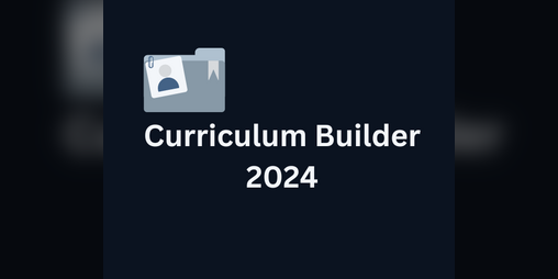 Cover image for Curriculum Builder 2024