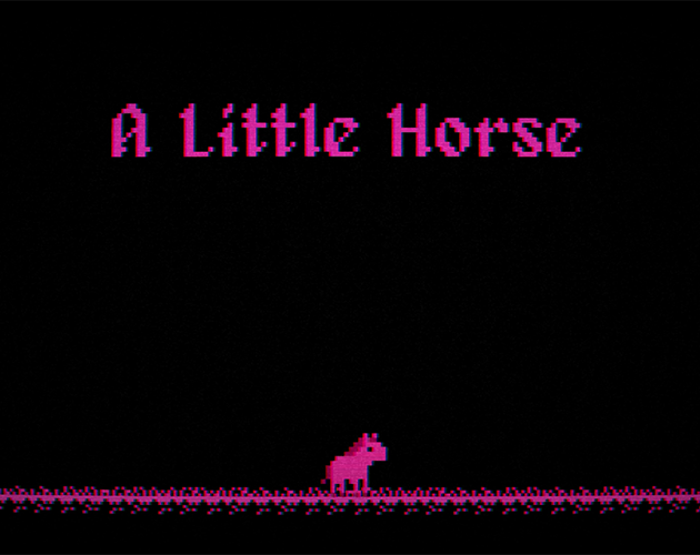 Cover image for A Little Horse