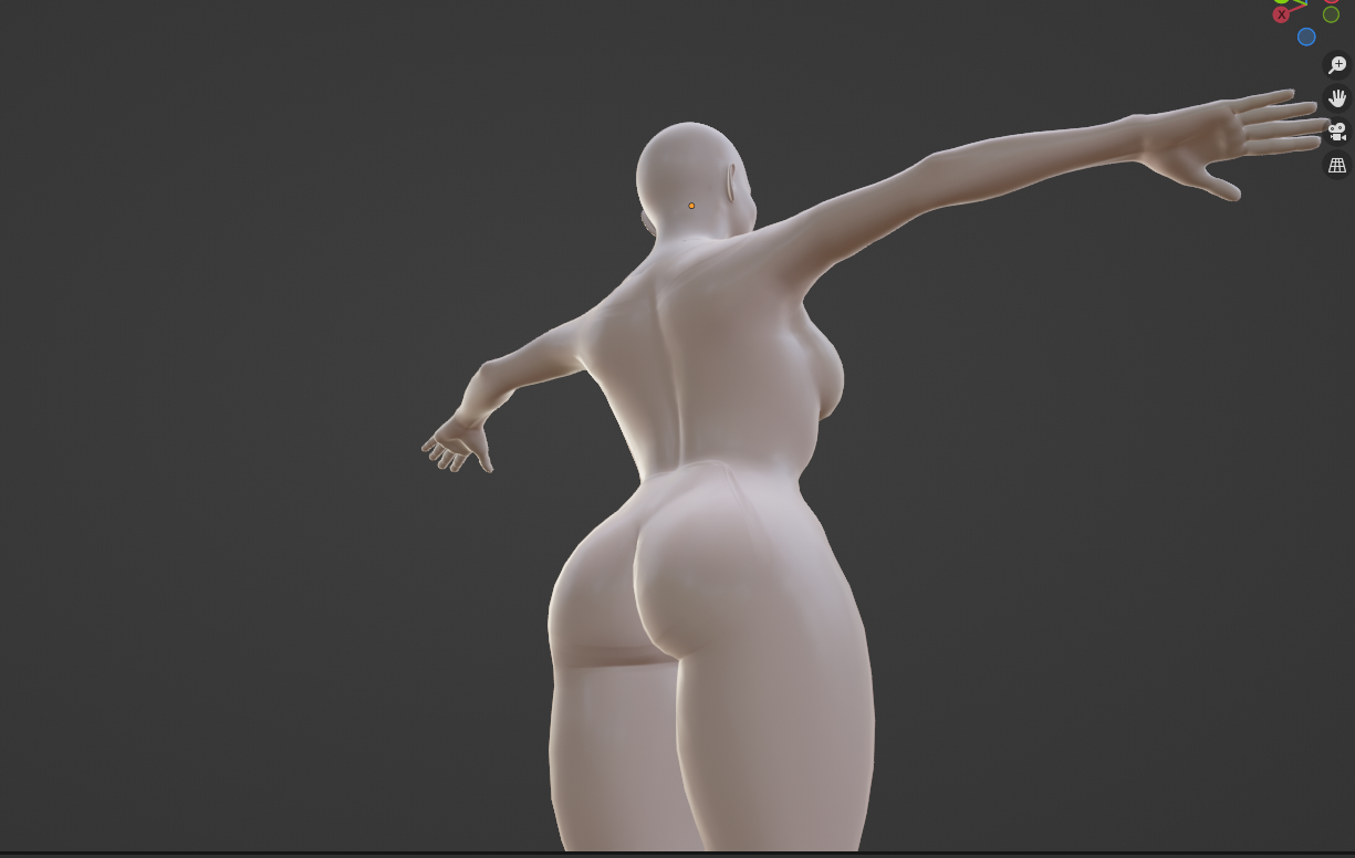 Thick Naked Woman by AresWorld Entertainment