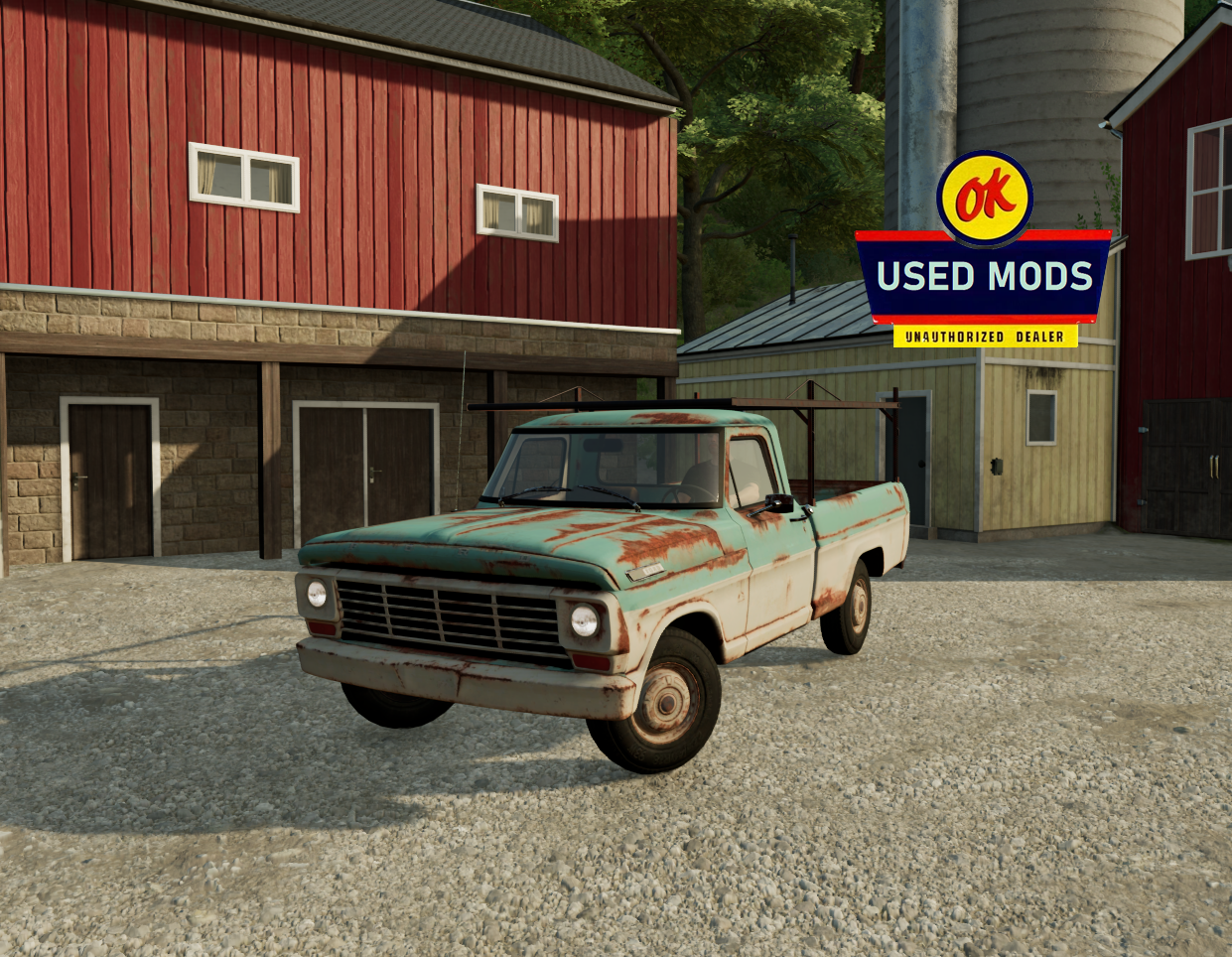 Cover image for FS22: 1967 Rusty Ford Truck
