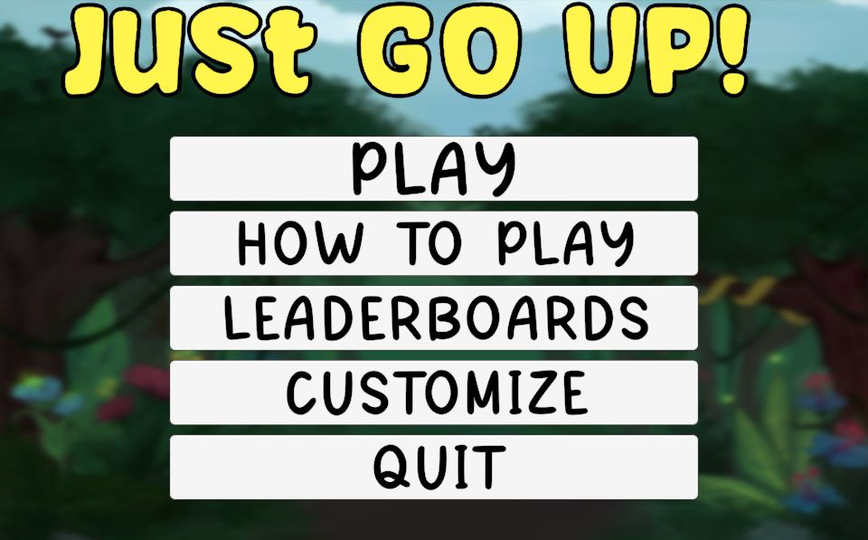 Just go up!