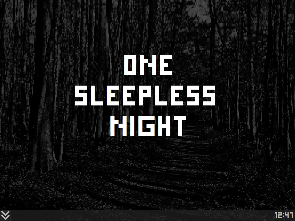 Cover image for One sleepless night