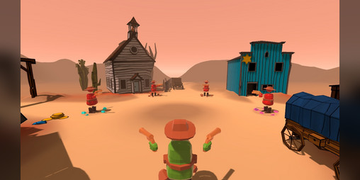 Cover image for Old west gunfight