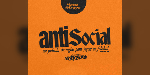 Cover image for ANTISocial - Un suplemento para jugar MÖRK BORG en soledad