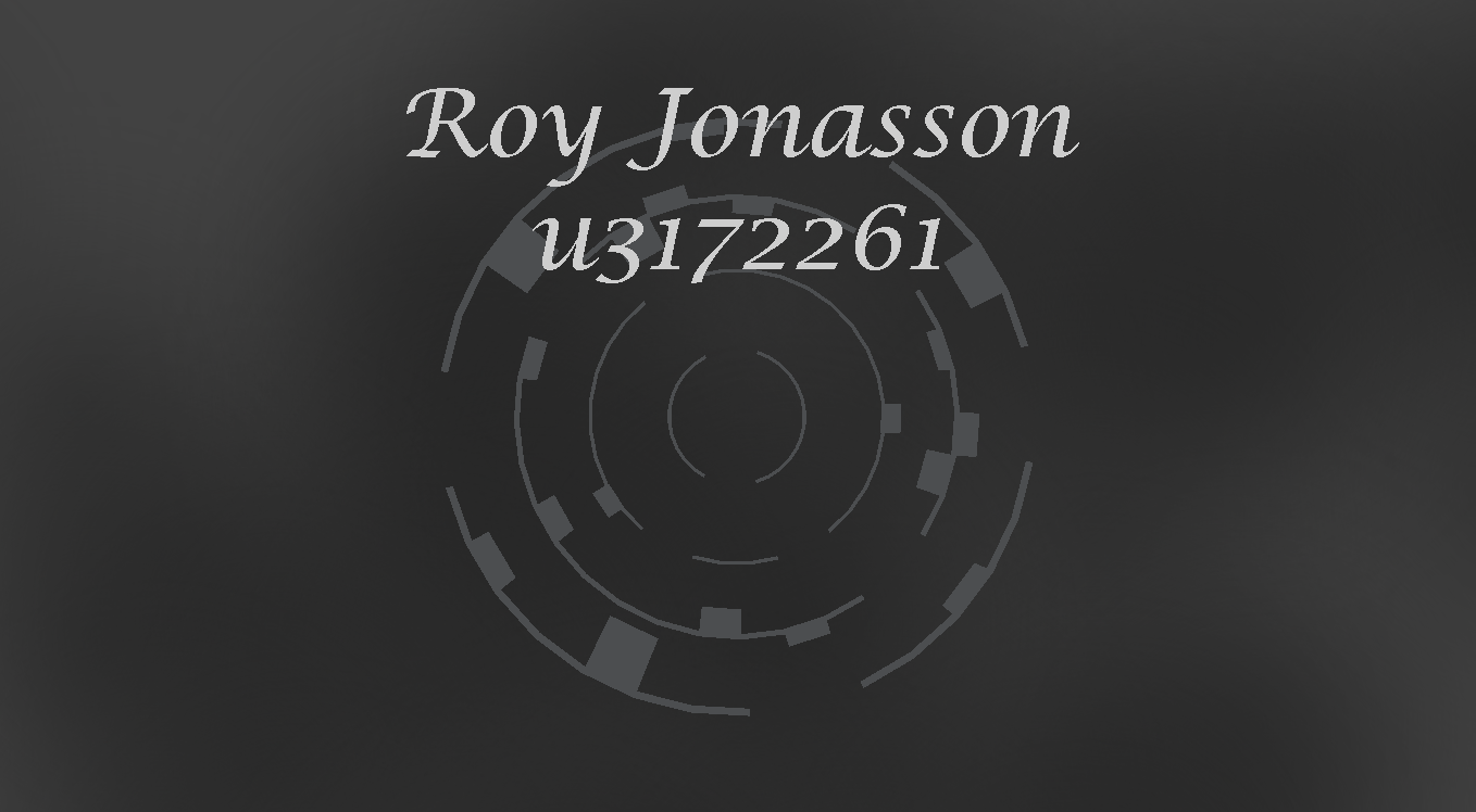 Roy Jonasson Prototypes (u3172261)
