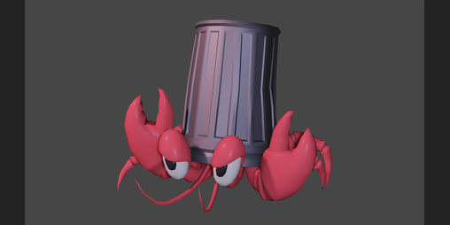 Cover image for Trash Crab Walk [Animation]