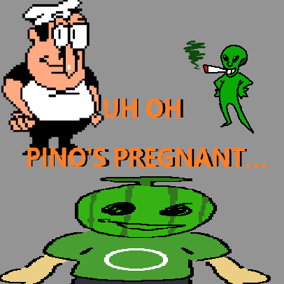 Cover image for Uh oh Pino's Pregnant