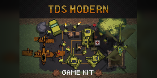 TDS Pixel Art 2D Kit by Free Game Assets (GUI, Sprite, Tilesets)