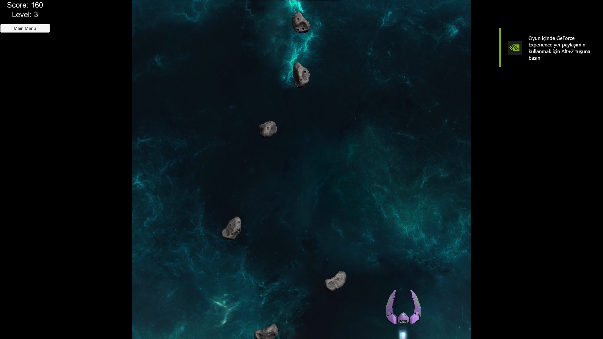 3D Space Shooter Game