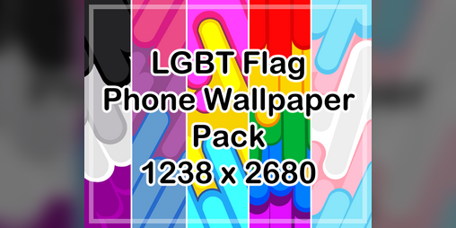 Cover image for LGBT Flag phone wallpapers pack
