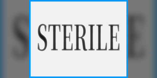 Cover image for STERILE