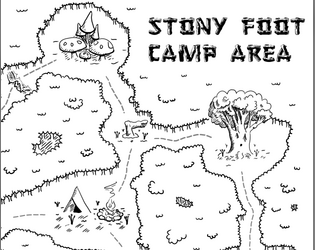 Stony Foot Camp Area   - An OSR module to play with your mates when camping 