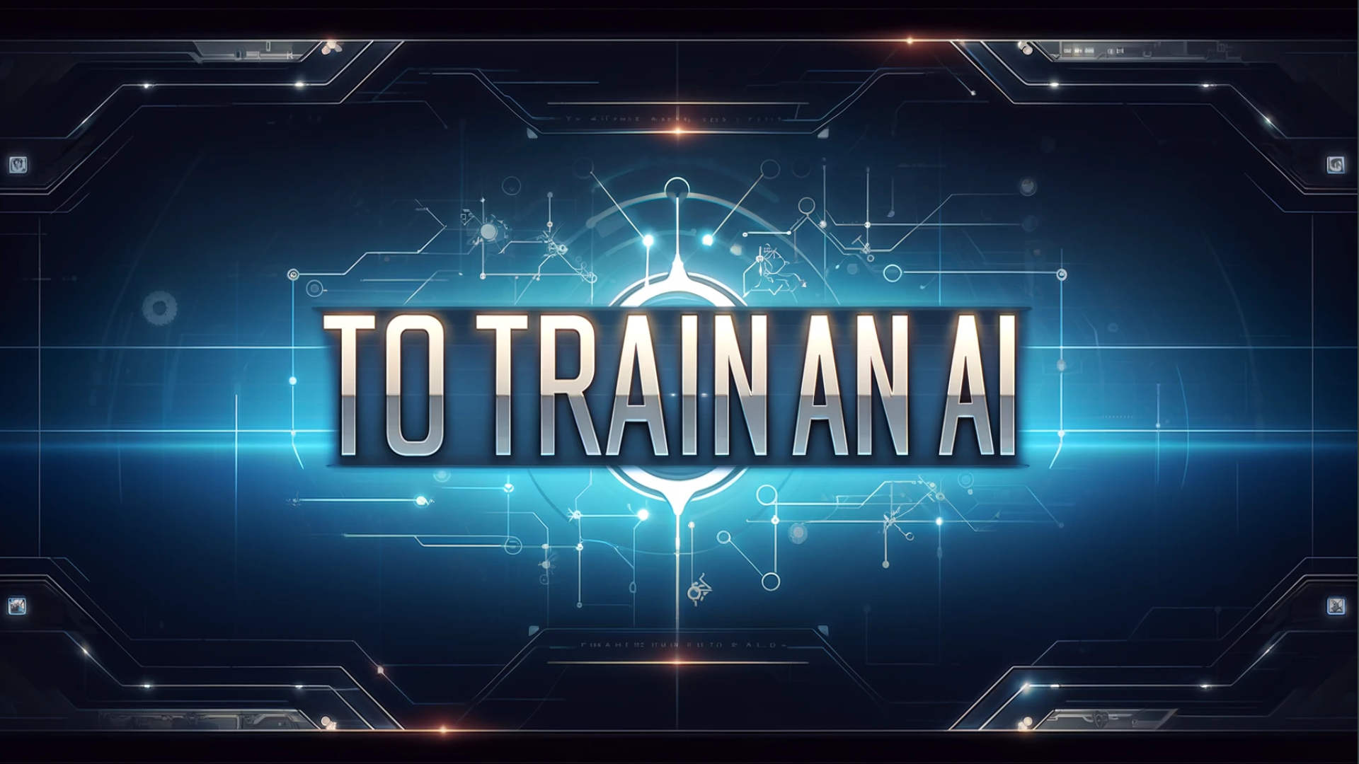 Cover image for To Train an AI