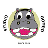 Studio Gombo's hippo face