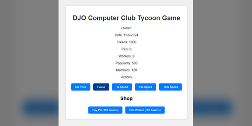 Cover image for djotycoon