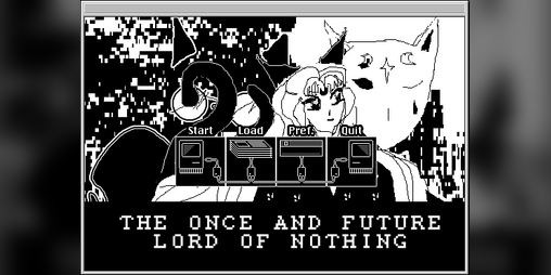 Cover image for the once and future lord of nothing
