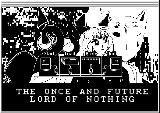 Cover image for the once and future lord of nothing